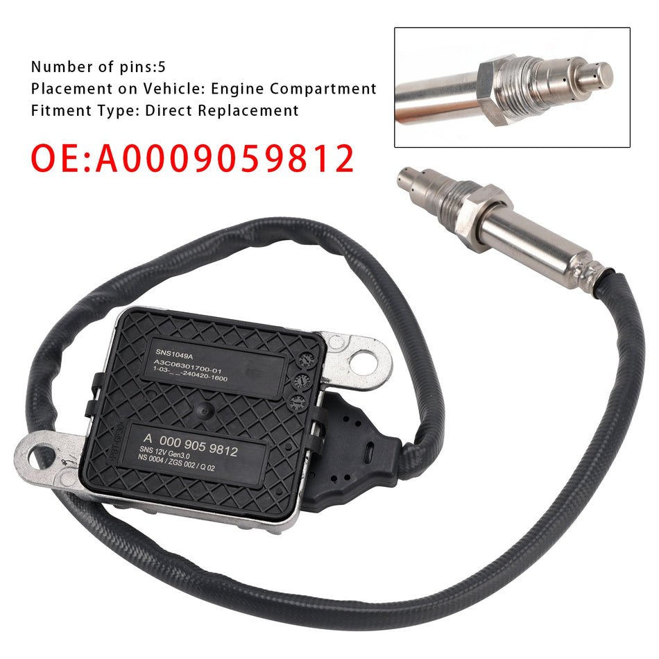 Stickoxidsensor passend für Mercedes-Benz Sprinter 3.5T 3T 4T B910 A0009059812
