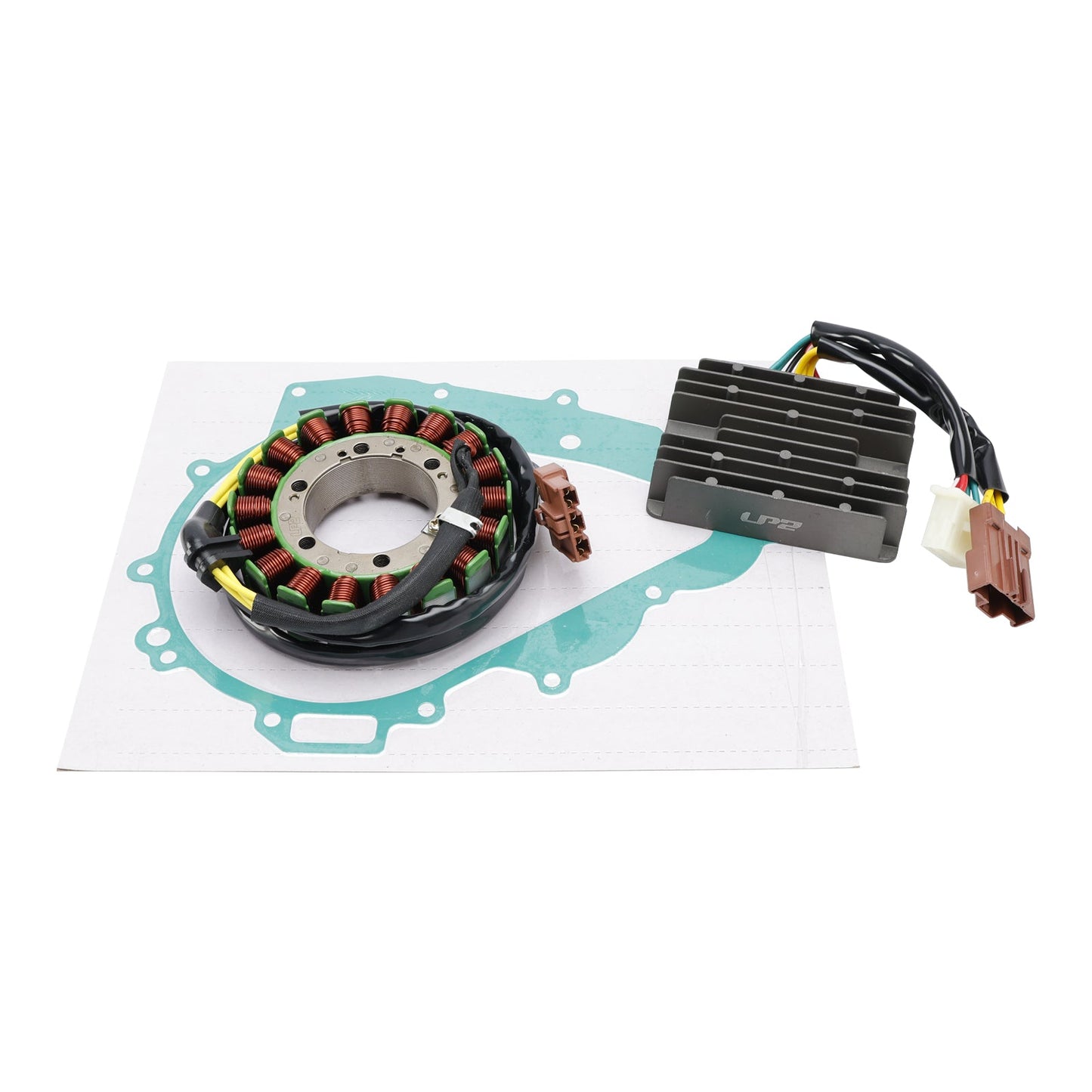 2006-2009 Aprilia RSV 1000 R Tuono Magneto Spule Stator + Spannungsregler + Dichtung Assy AP0685330