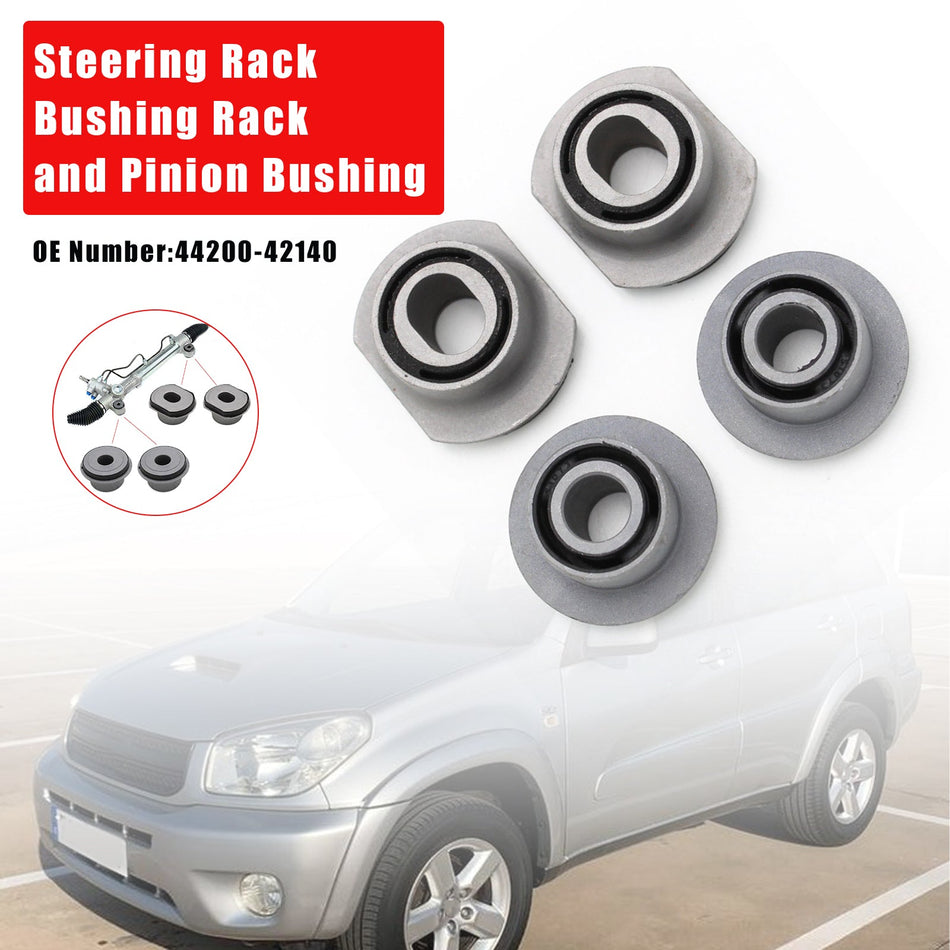 4 Stück Lenkgetriebebuchsen für Toyota RAV4 2004 2005