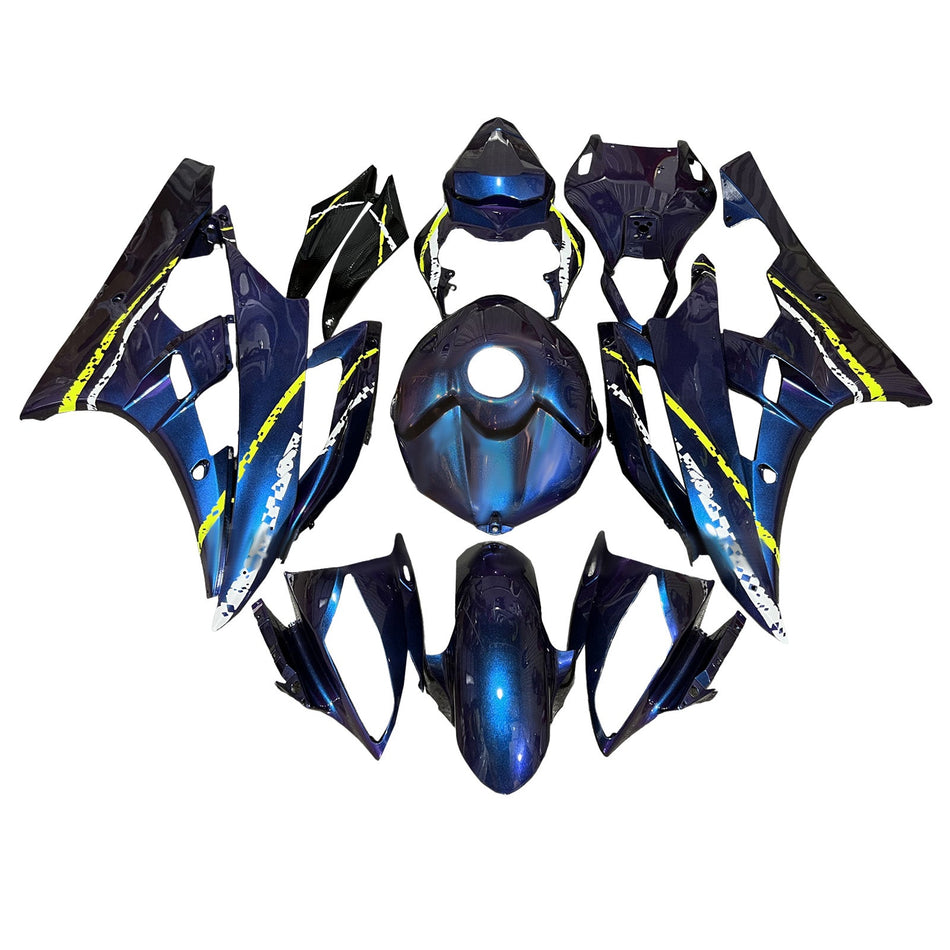 Verkleidungssatz aus ABS-Kunststoff für Yamaha YZFR6 YZF-R6 2006-2007