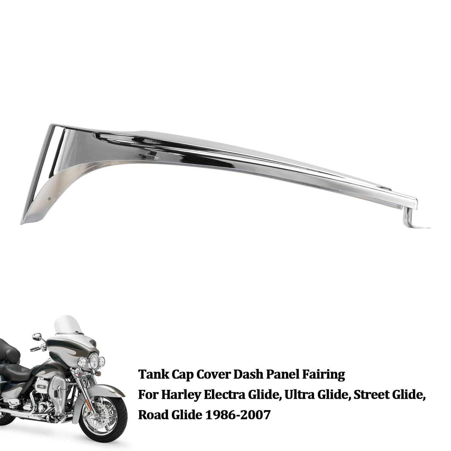 1986-2007 Harley Electra Glide, Ultra Glide, Street Glide, Road Glide Tankdeckel Abdeckung Verkleidung