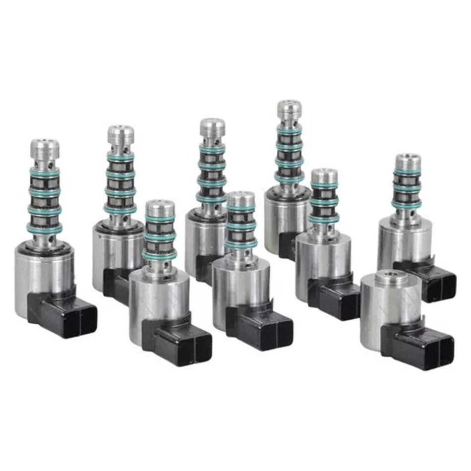 Für AUDI A6 A7 S6 mit DL382/0CK-Getriebe 9-teiliges Automatikgetriebe-Magnetventil-Set 0CK DL382