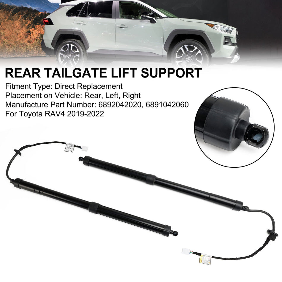 2019-2022 Toyota RAV4 2 Stück Heckklappen-Hebestütze 6892042020