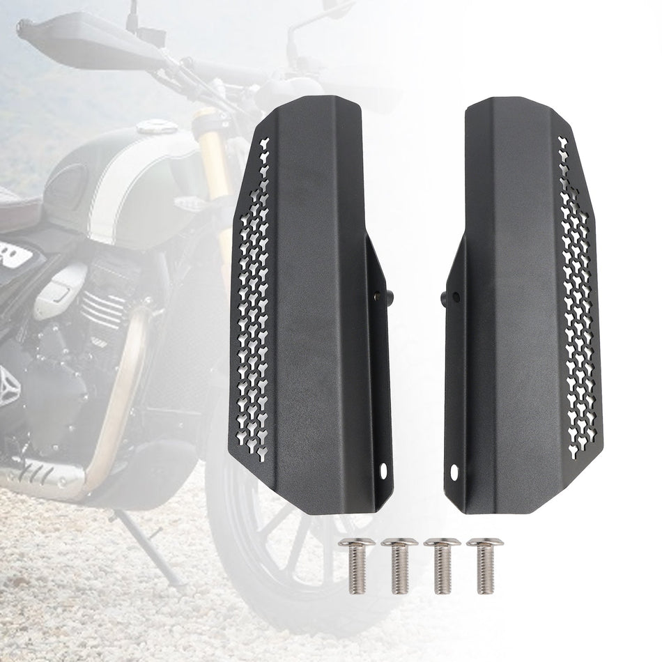 2024-2025 SCRAMBLER 400 X Schutzabdeckung für Stoßdämpfer der Vorderradgabel