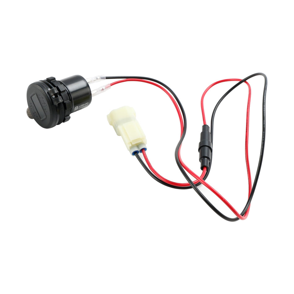 12-V-Buchsenladeger?t Typ USB + C, schnell passend für Honda NX400 2024
