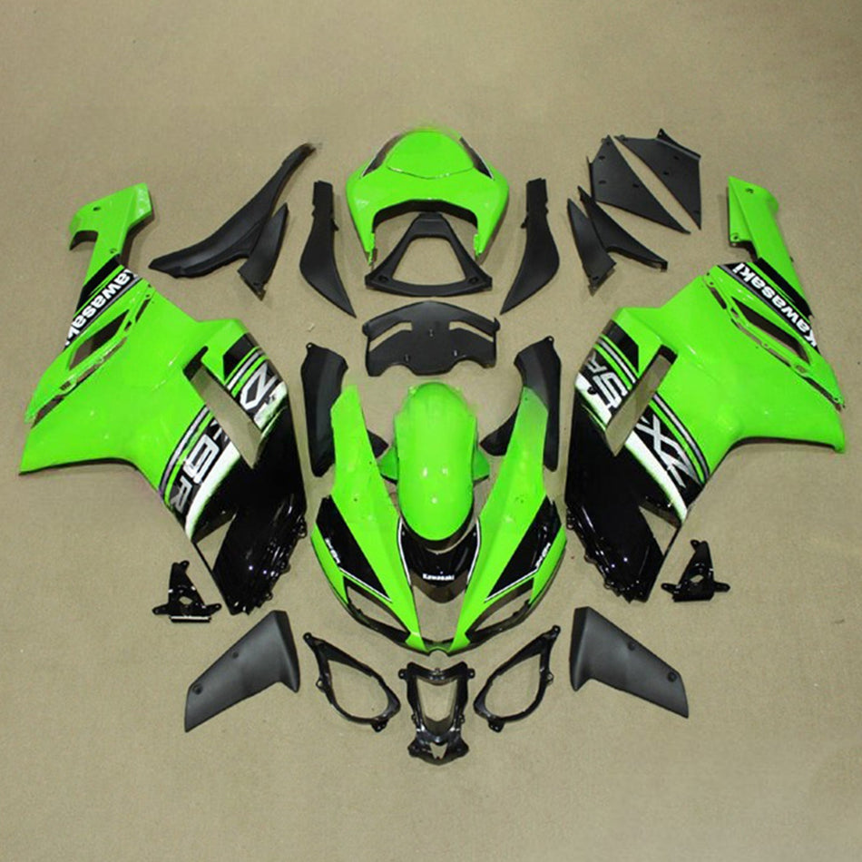 Verkleidungssatz aus ABS-Kunststoff, passend für Kawasaki ZX6R 636 (2007-2008)