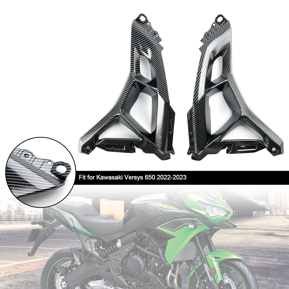 Ansaugstutzen Mitteltr?ger Verkleidung Panel Für Kawasaki Versys 650 2022-2024