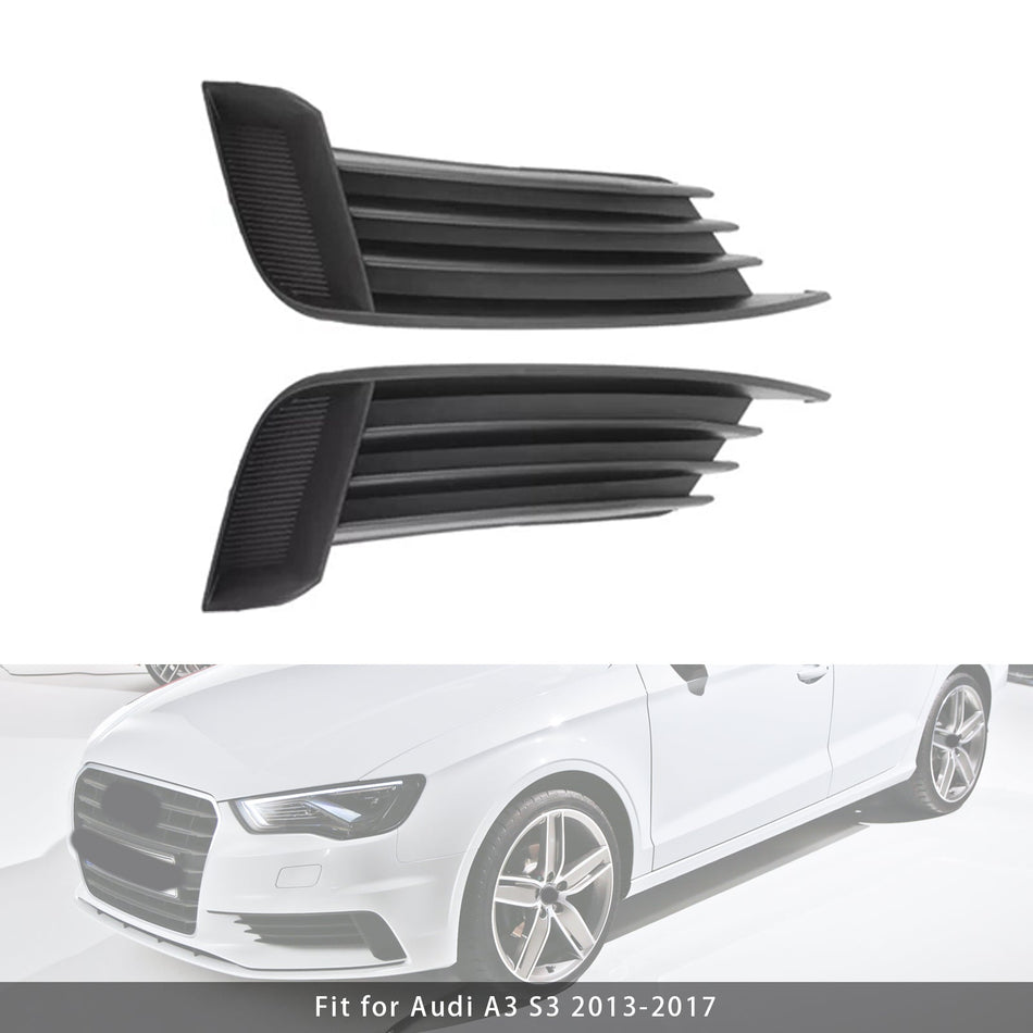 2013-2017 Audi A3 S3 2X Auto Frontstoßstange Nebelscheinwerfer Gitter