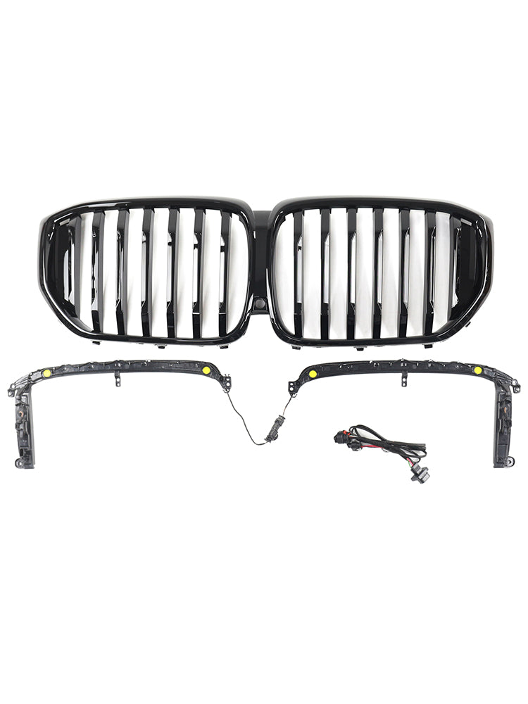 2019–2022 BMW X5 G05 M-Performance Nierengrill schwarz glänzend 51137454887