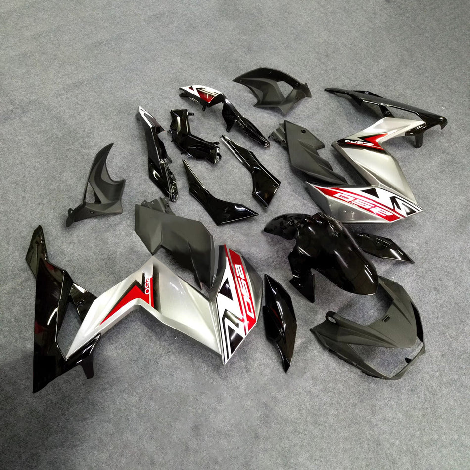 Verkleidungssatz aus ABS-Kunststoff, passend für Kawasaki Z250 Z300 2015-2016