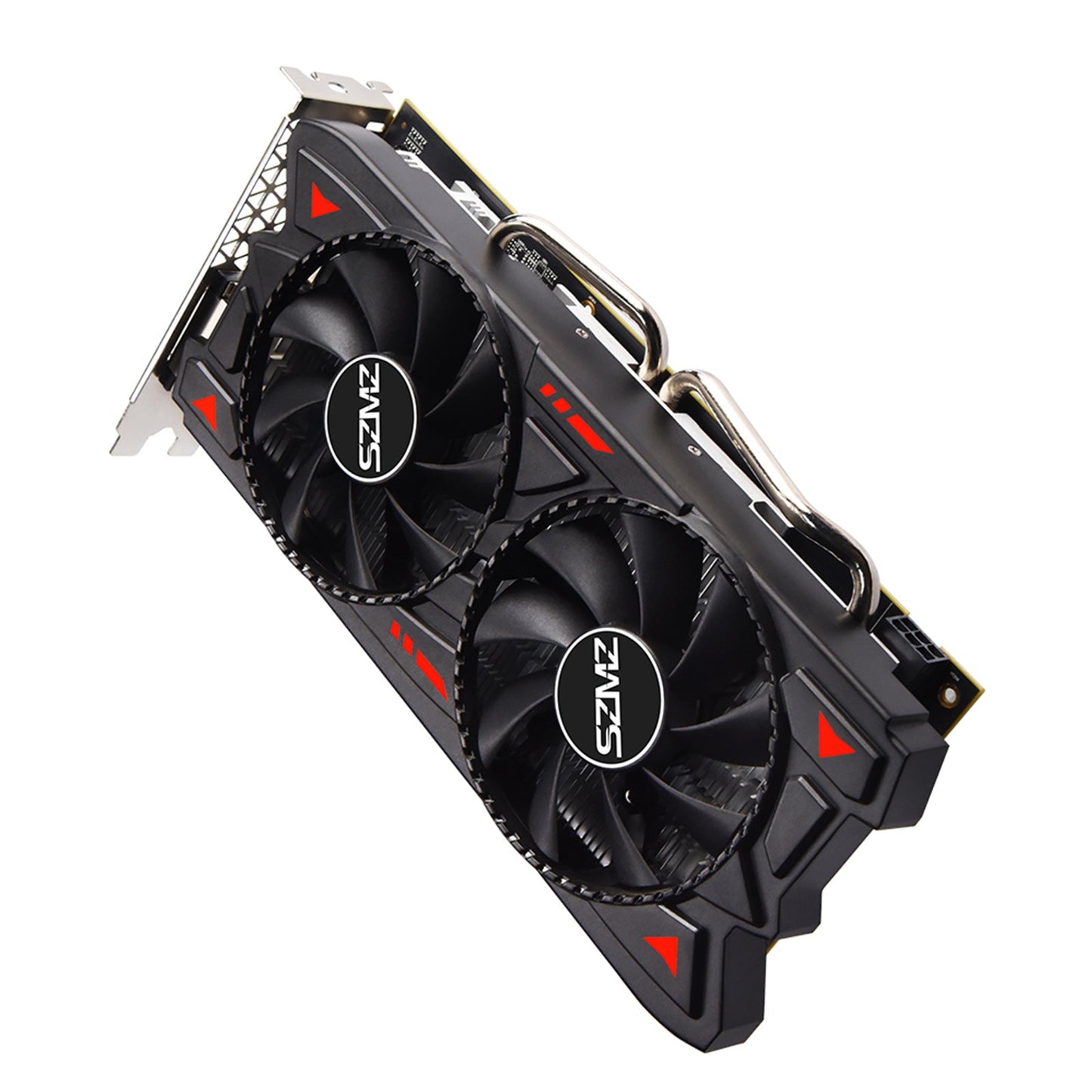 RX580 8G Unabhängige Grafikkarte Dual Fans Desktop Computer Beleuchtung Karte