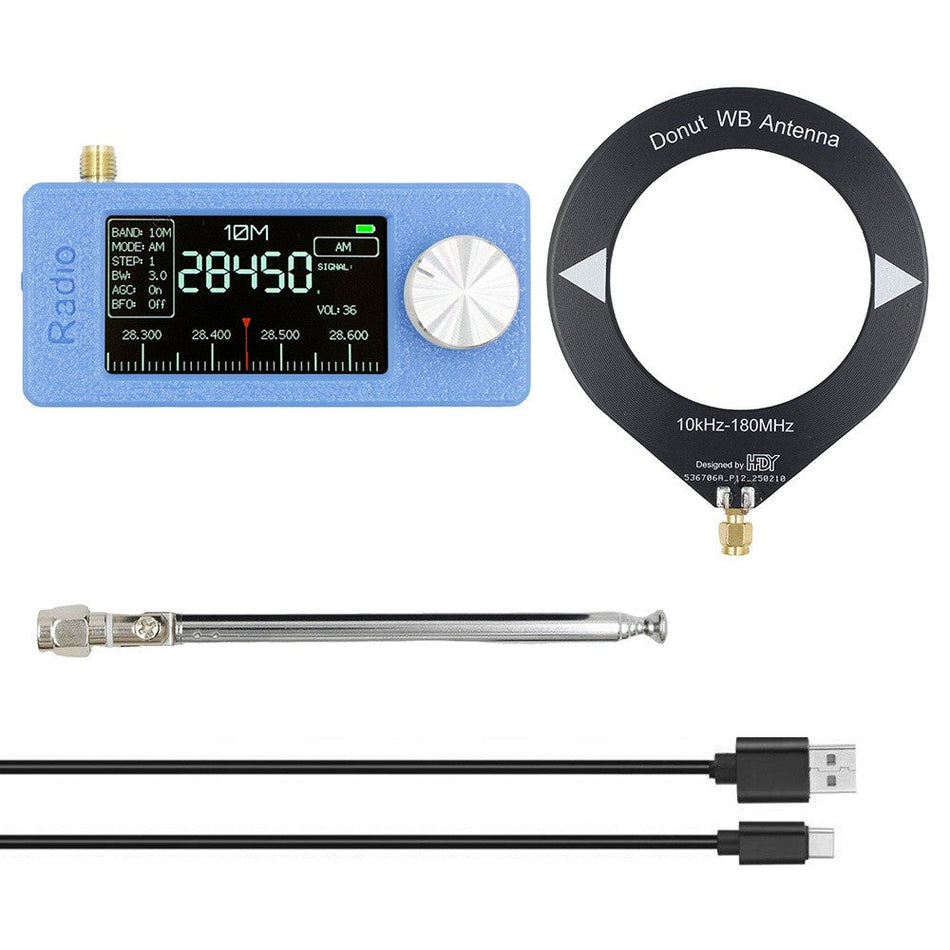 SI4732 Tragbares Radio 0,5-108 MHz LSB AM FM Mini-Taschen-Allband-Radioempfänger