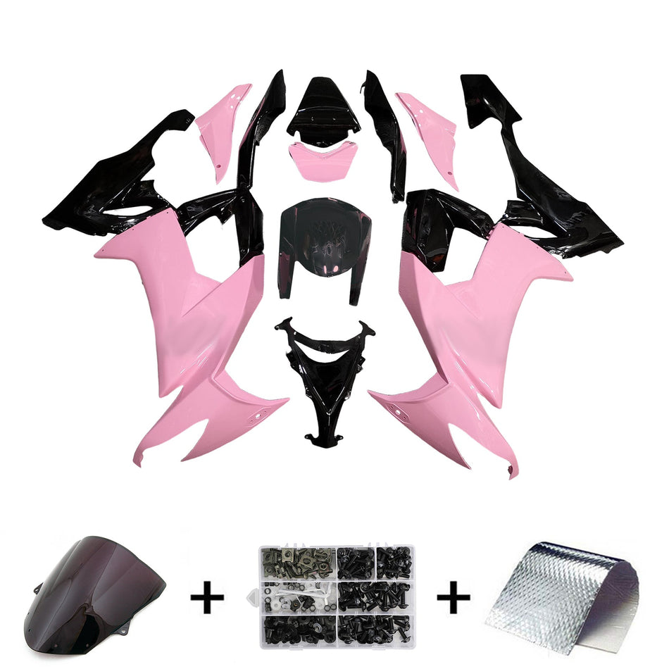 Injection Verkleidung Kit Karosserie Kunststoff ABS fit Für Kawasaki ZX10R 2008-2010