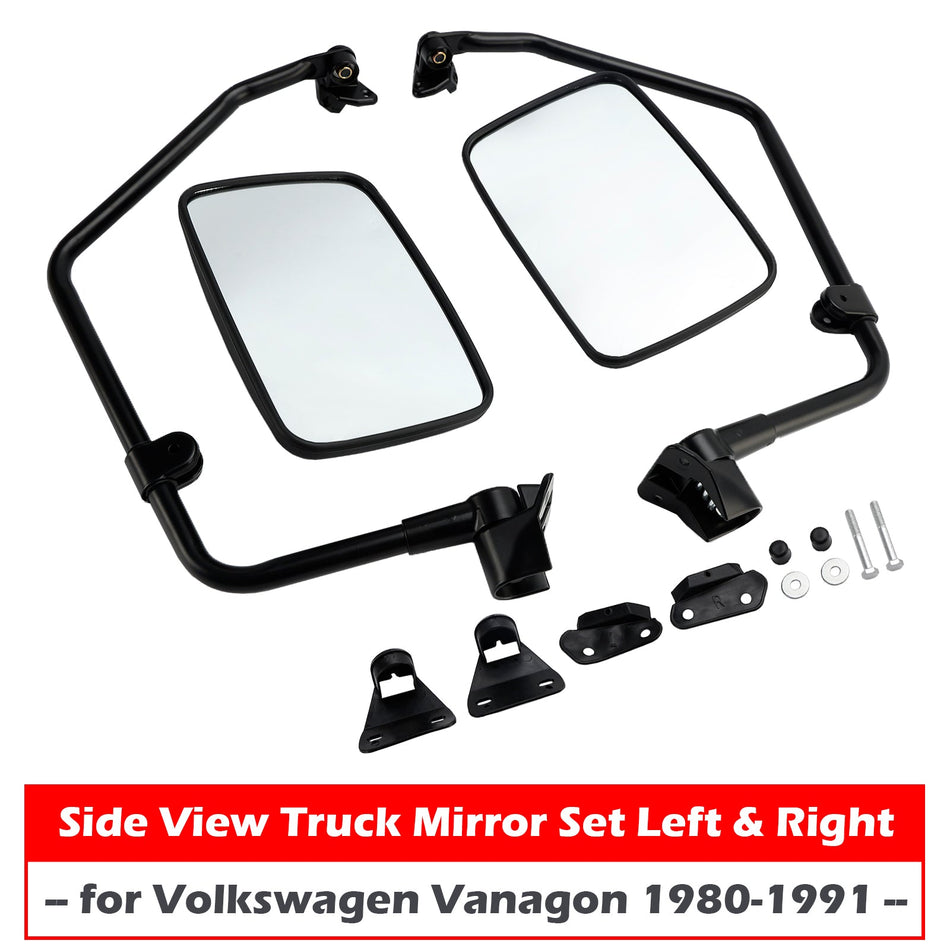 1980-1991 Volkswagen Vanagon Seitenspiegel-Set (links &amp; rechts)
