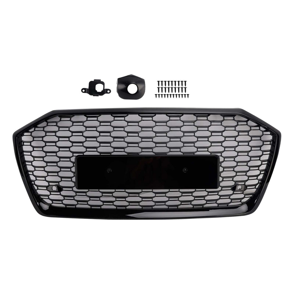 2019–2023 Audi A6 S6 ohne ACC RS6-Design, Wabengitter-Frontgrill
