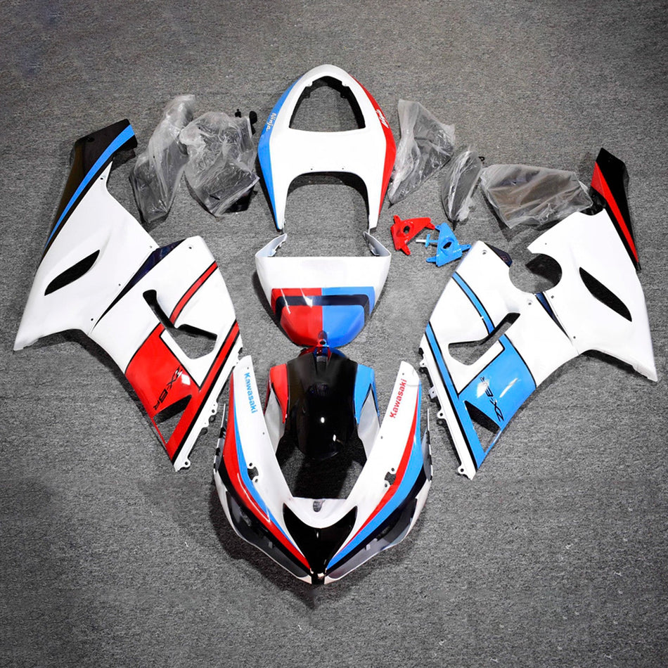 Verkleidungssatz aus ABS-Kunststoff, passend für Kawasaki ZX6R 636 (2005-2006)