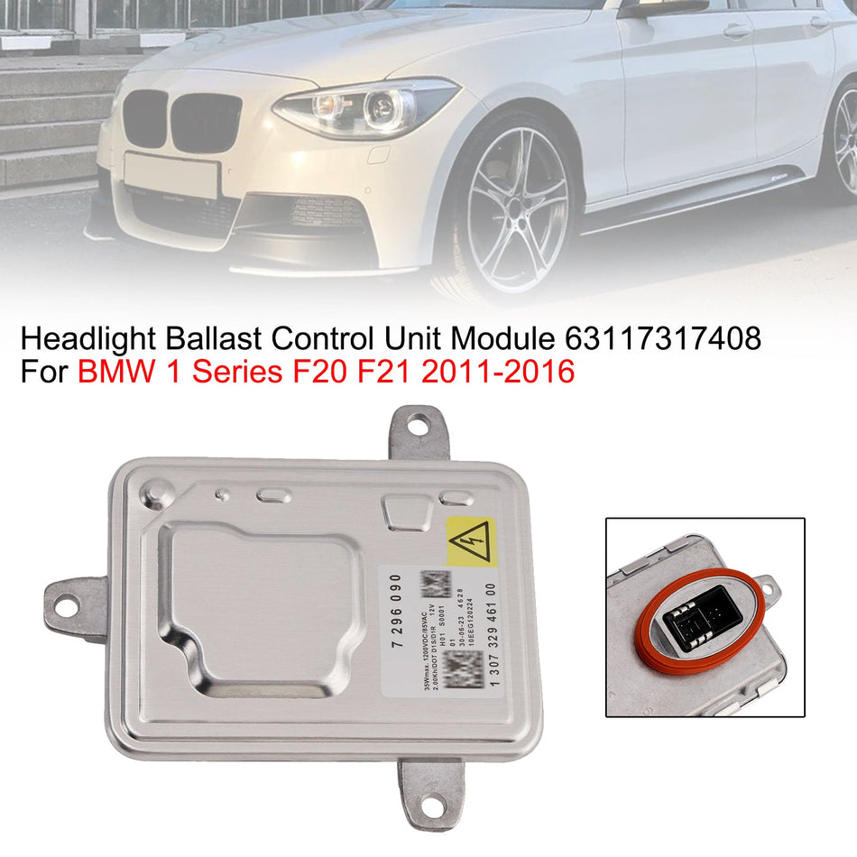 Steuergerät für Scheinwerfer-Vorschaltgerät 63117317408 für BMW 1er F20 F21 2011-2016