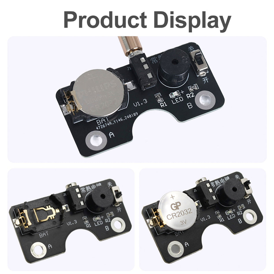 Morse Code CW Übertragung Trainer Schlüssel Ton Licht Platine Für Manuelle Schlüssel