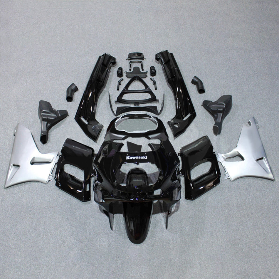 Verkleidungssatz aus ABS-Kunststoff, passend für Kawasaki ZZR400 (1993–2007) und ZZR600 (1998–2003)