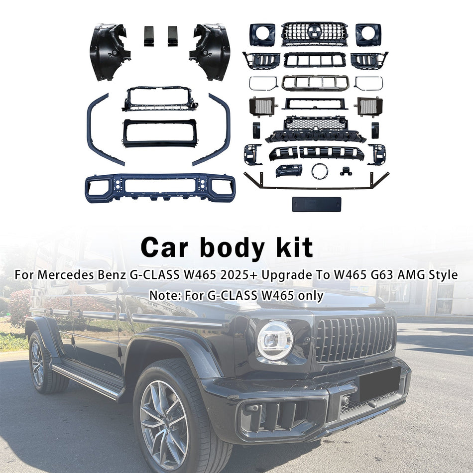 Upgrade-Bodykit im G63-AMG-Stil für Mercedes-Benz G-Klasse W465 ab Baujahr 2025