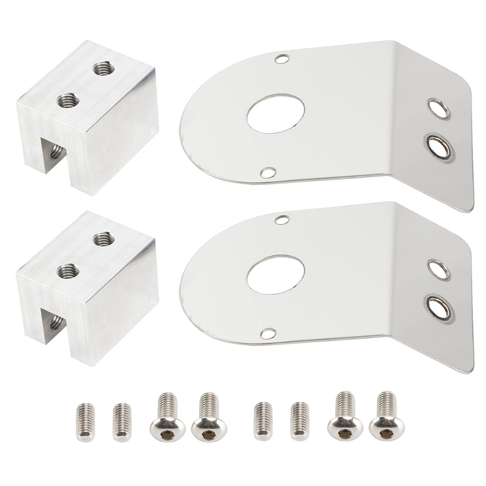 45 Grad Wassermelone Licht Halterung Rahmen Halterung abgewinkelt Klemme Edelstahl