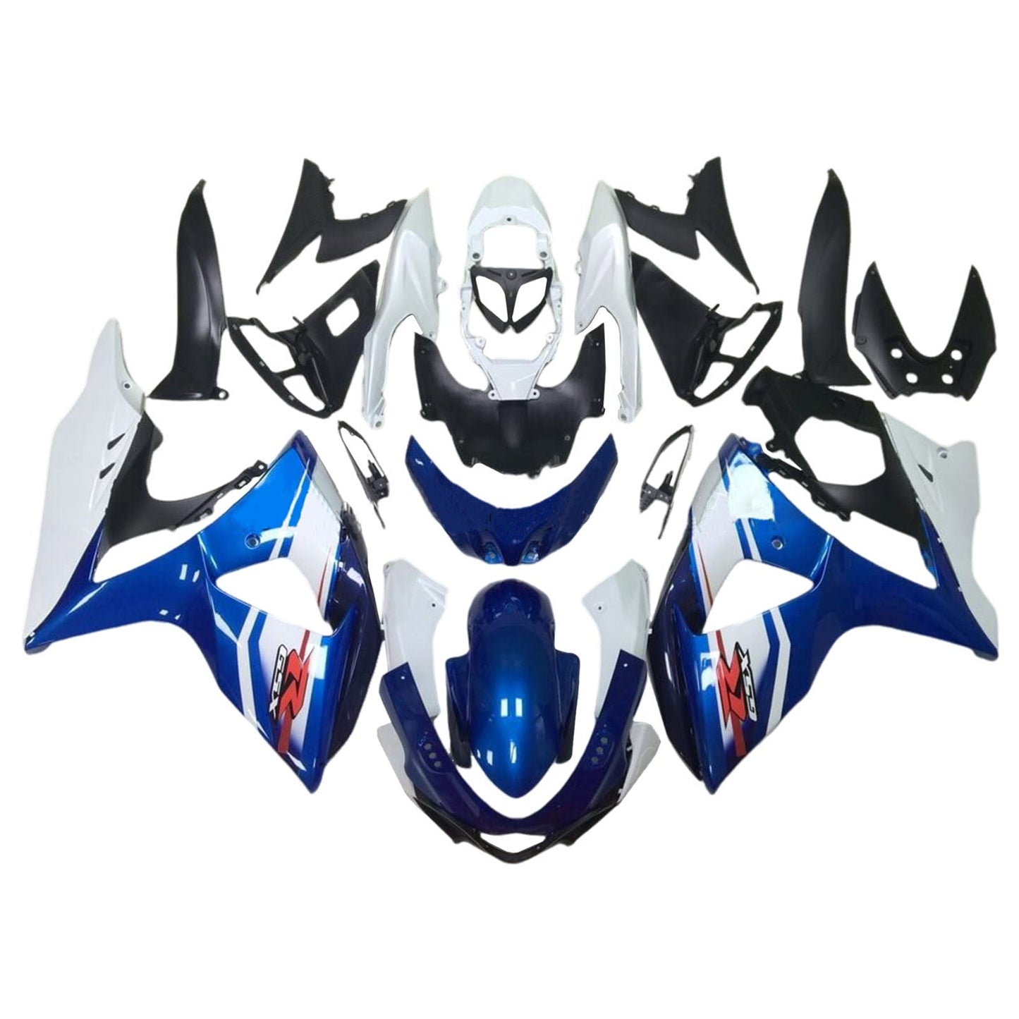 2009–2016 Suzuki GSXR1000 K9 Einspritzverkleidungs-Set, Karosserie, Kunststoff, ABS