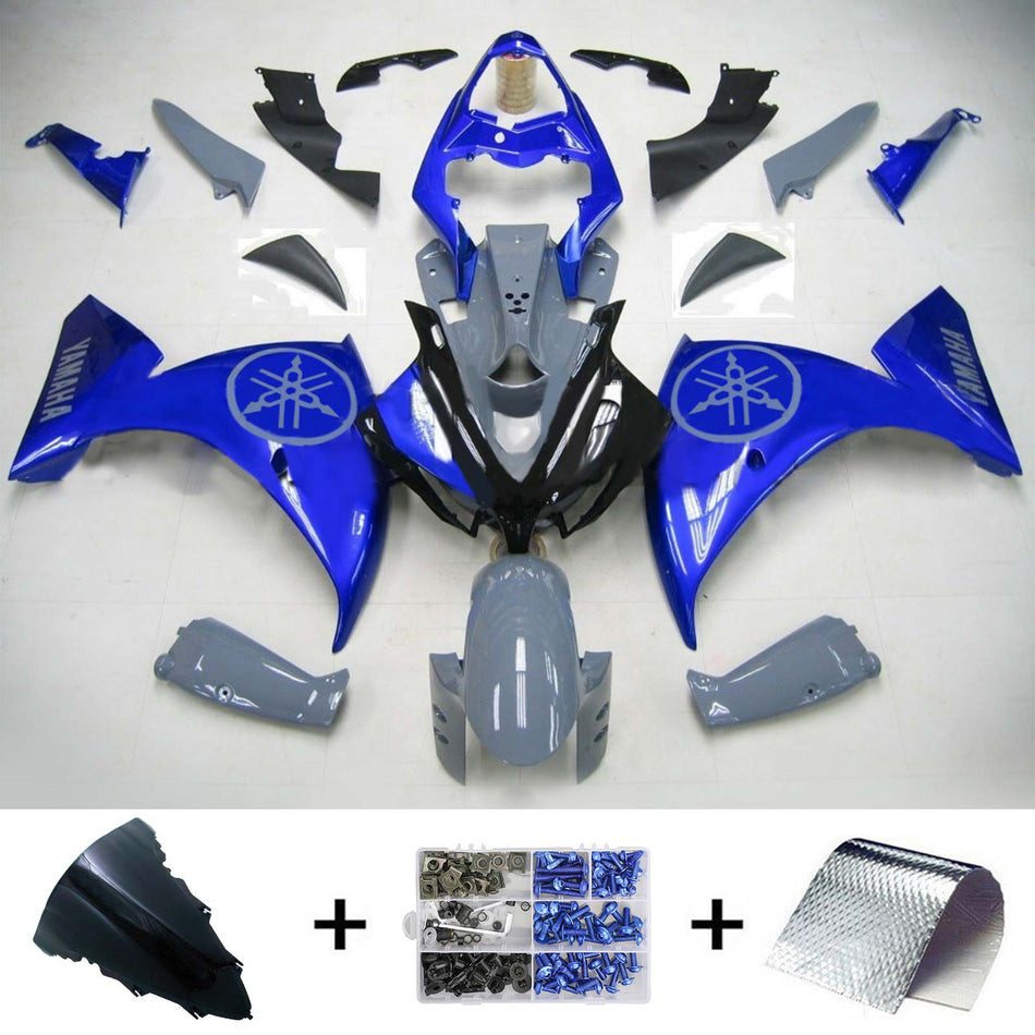 Kit vente injection corps plastique ABS fit pour Yamaha YZF 1000 R1 2009-2011