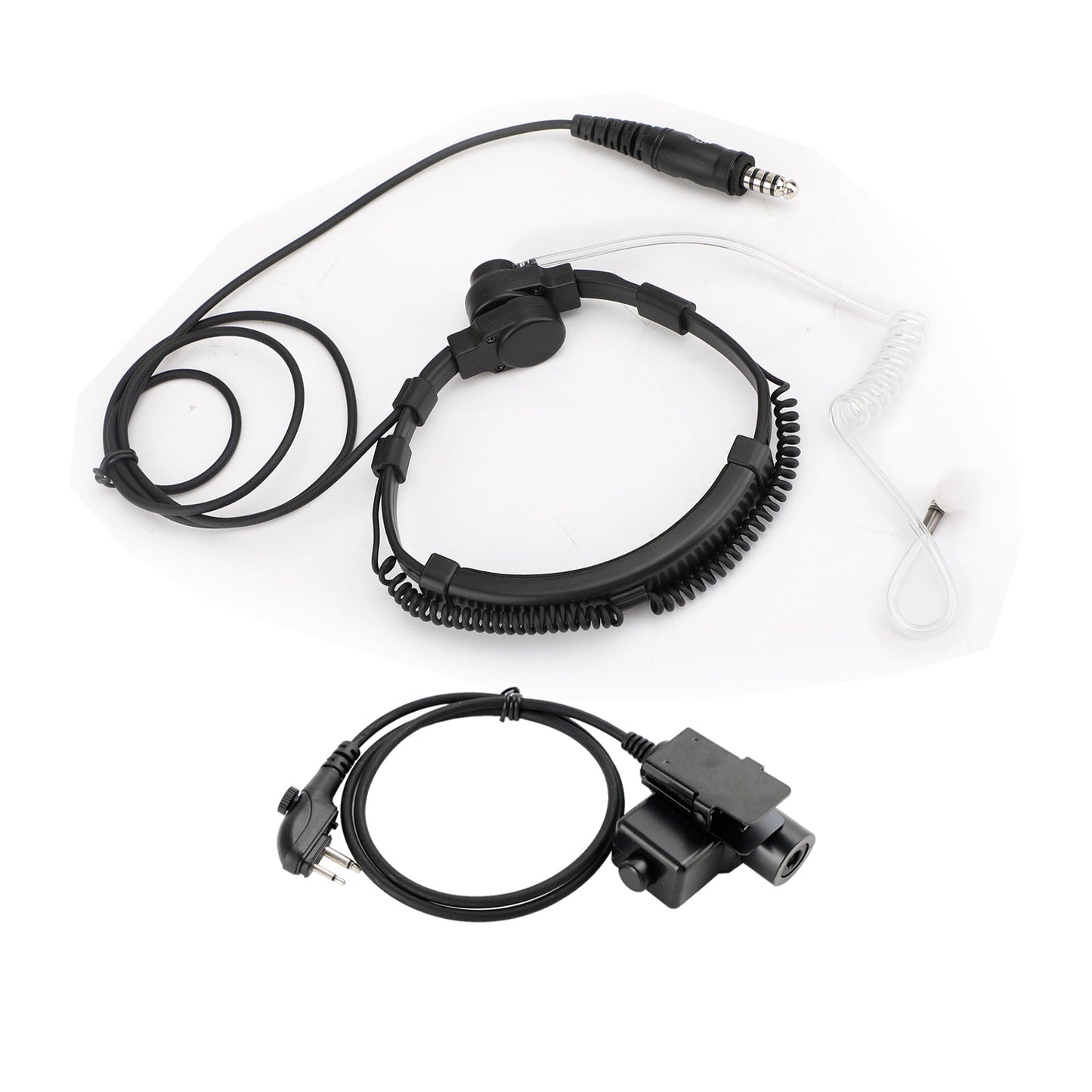 Für HYT PD415 PD500 PD505 6-Pin U94 PTT 7,1mm Big Plug Tactical Throat Headset