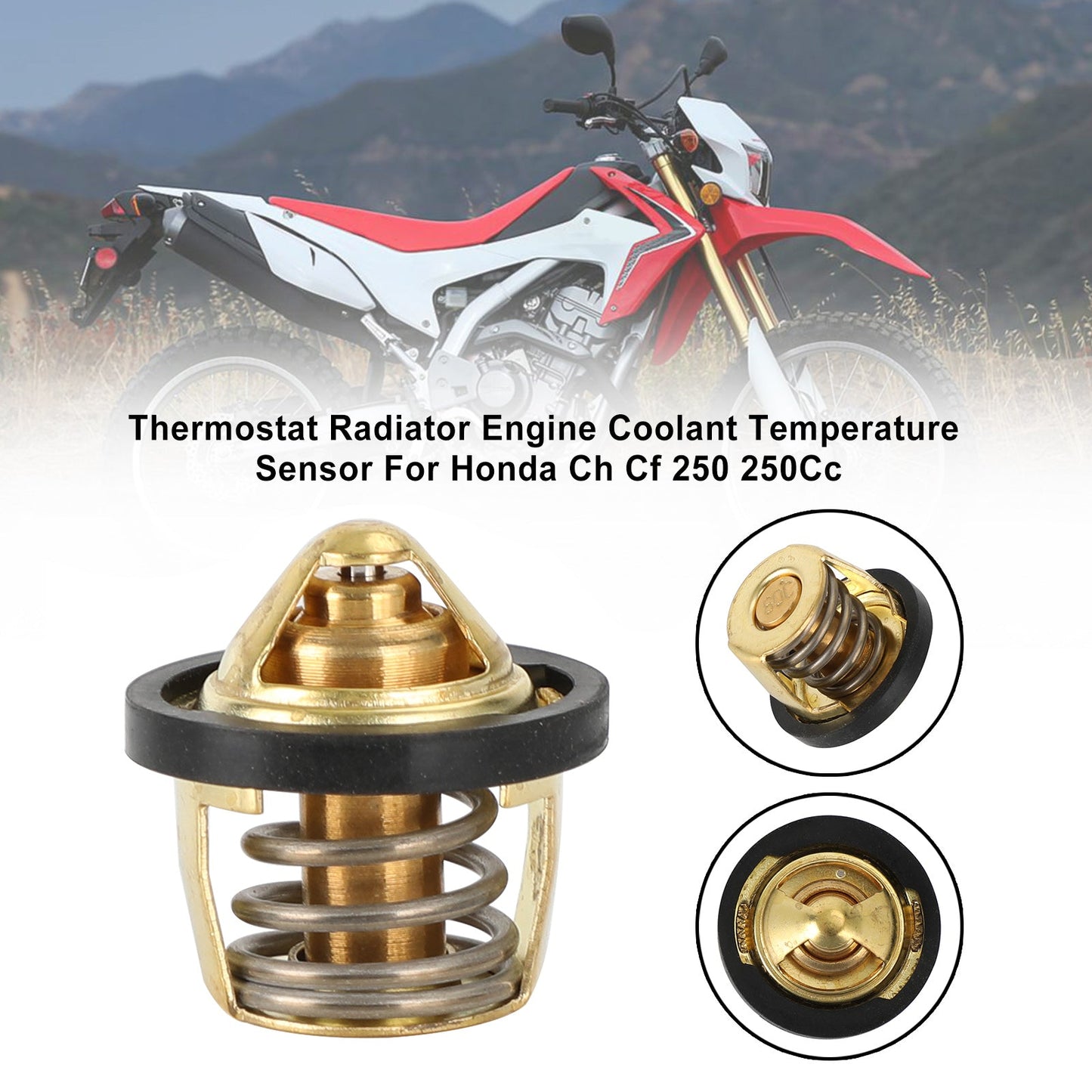 Thermostat - Sonde De Température D'eau De Radiateur Pour Honda Ch CF 250 250cc Générique