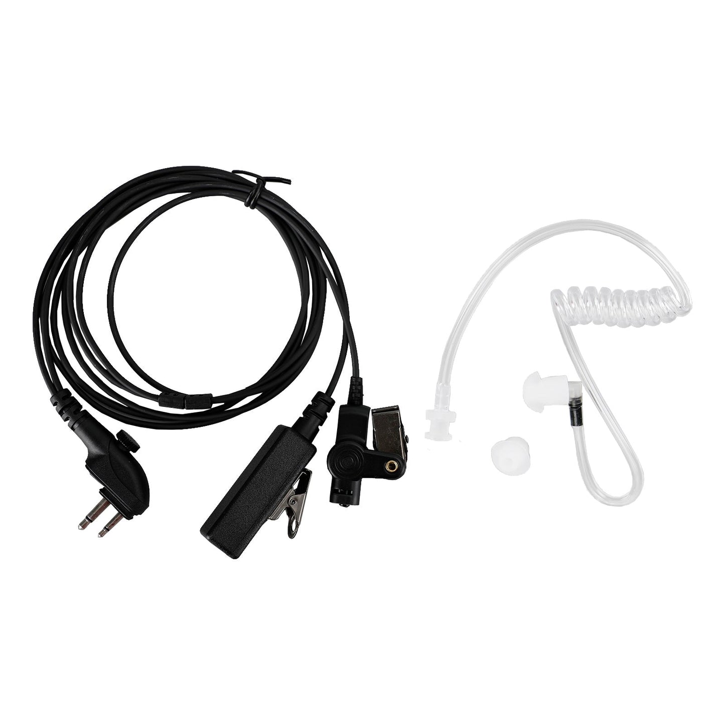 Akustisches Luftrohr-Headset PTT Passend für HYT TC-518 TC-580 TC-600 TC-610 TC-618