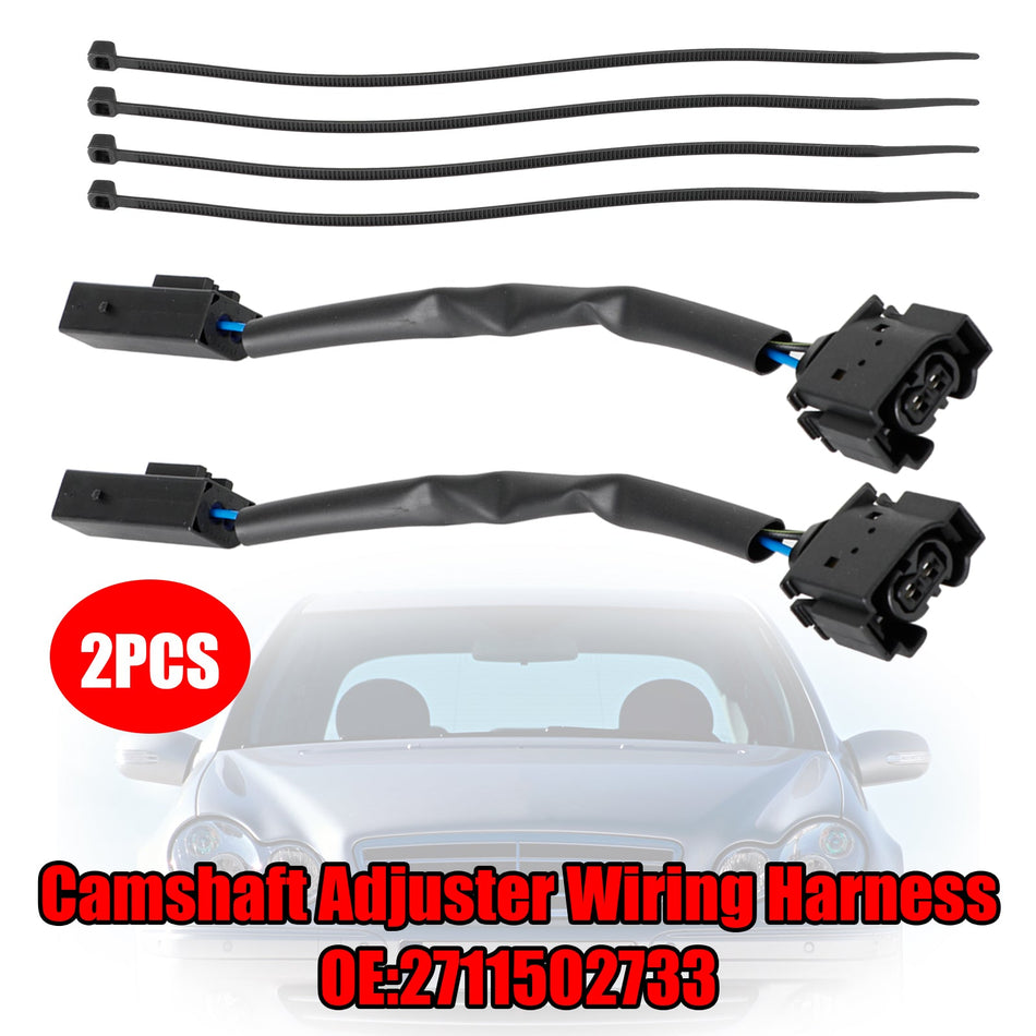 2 STüCKE Mercedes C230 W203 M271 Nockenwellenversteller Kabelbaum 2711502733