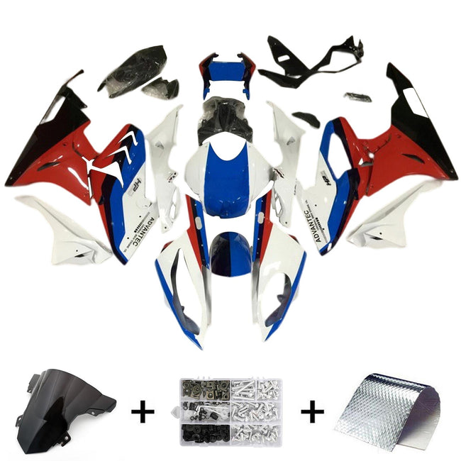 Amotopart BMW S1000RR 2017–2018 Verkleidungsset, Karosserie, Kunststoff, ABS