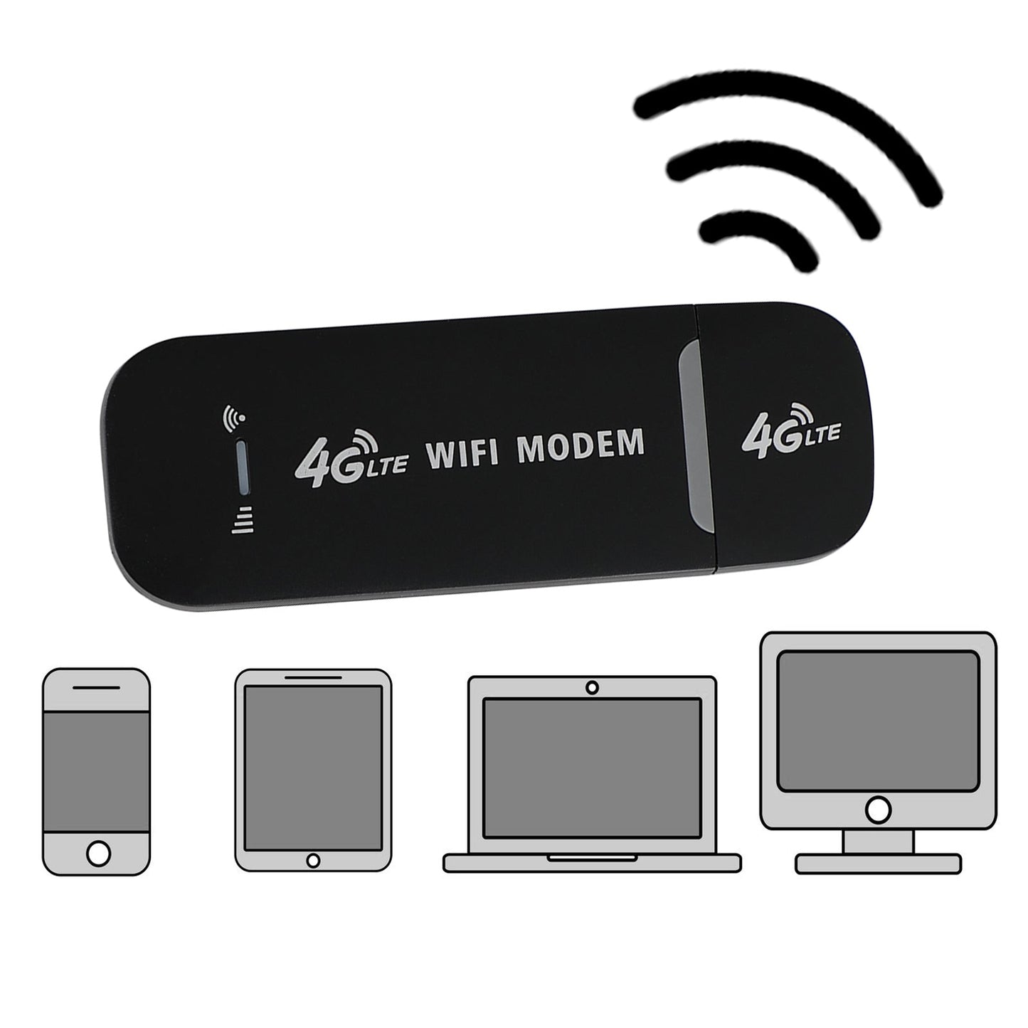 Inferrter USB 4G Dongle LTE WiFI Wireless Router Mobiles Breitbandmodem Sim-Karte