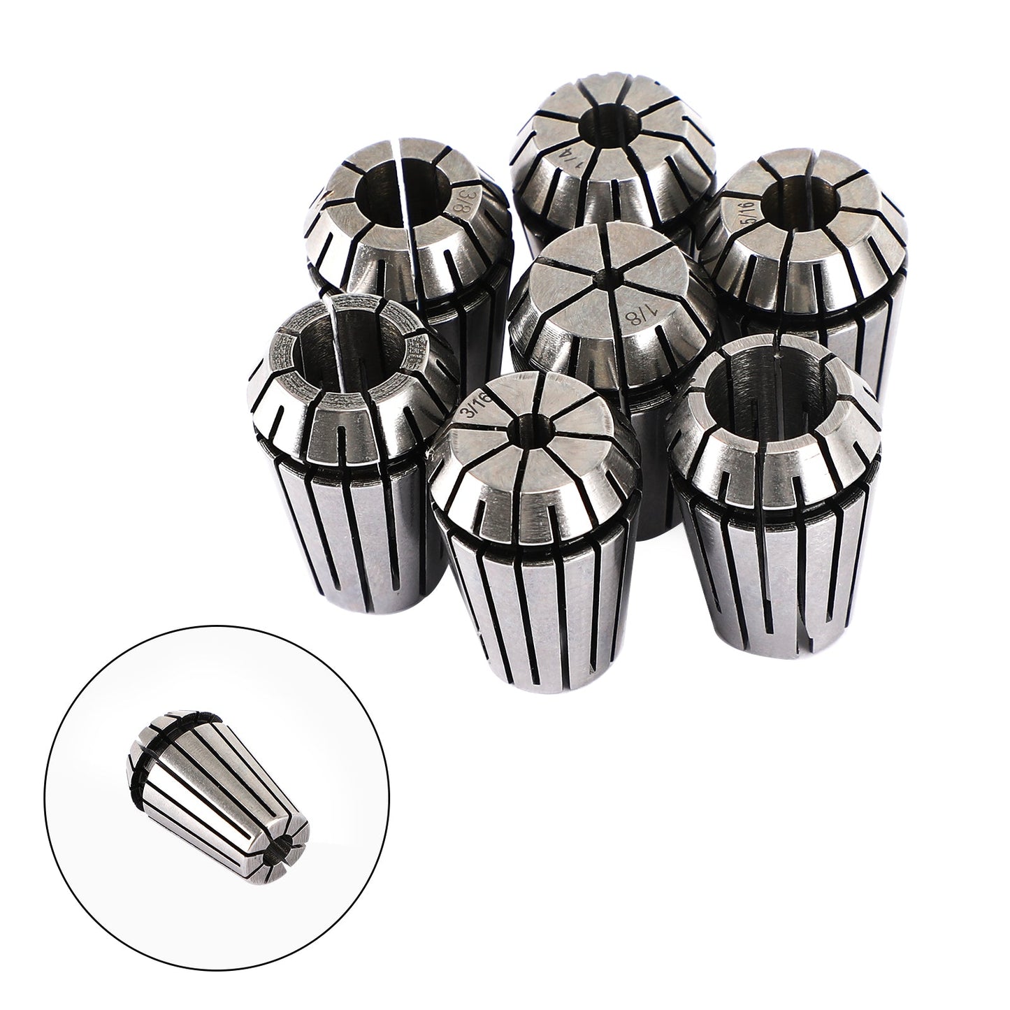 ER20 Spring Collet Set für CNC-Fräsderdermaschine Graviermaschine