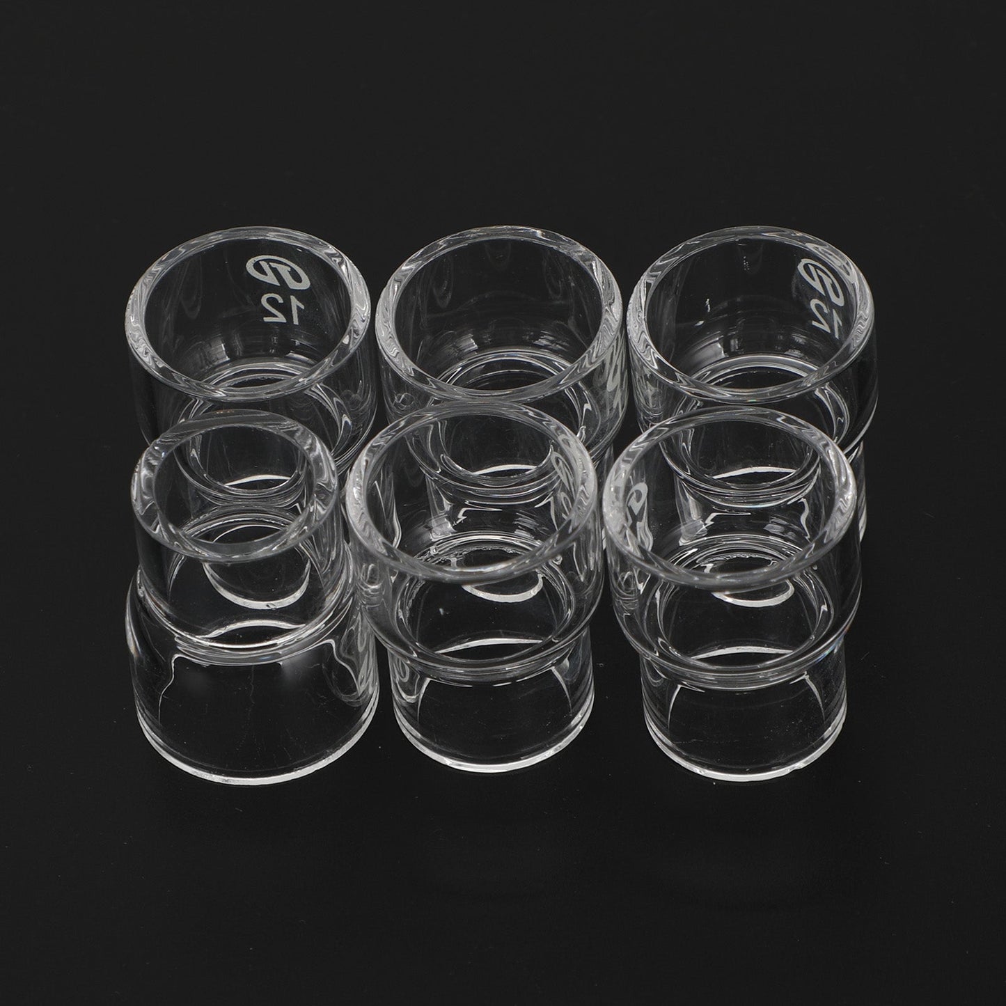 71pcs TIG Schweißschweißfackel Stubby Gas Objektiv #12 Glass Cup Kit für WP-17/18/26