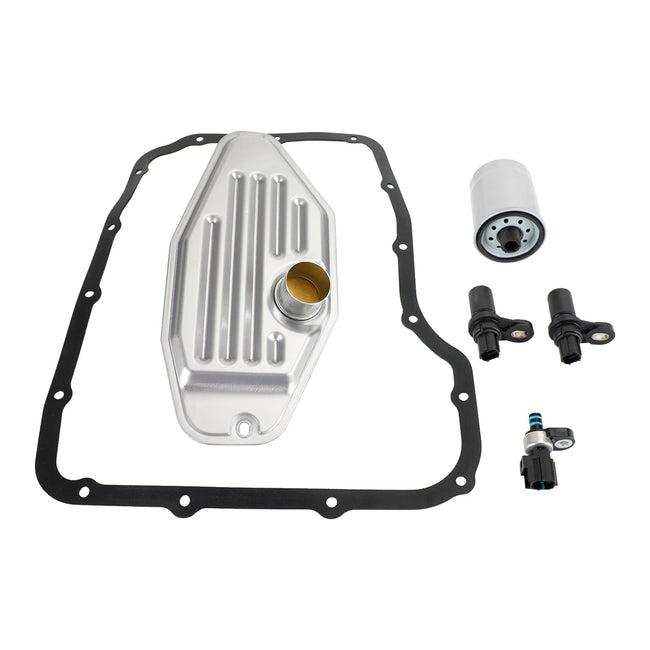 2006–2010 Jeep Commander 45RFE 545RFE 68RFE Transmission Sensoren Set mit 4WD Filter Kit Pan Dichtung