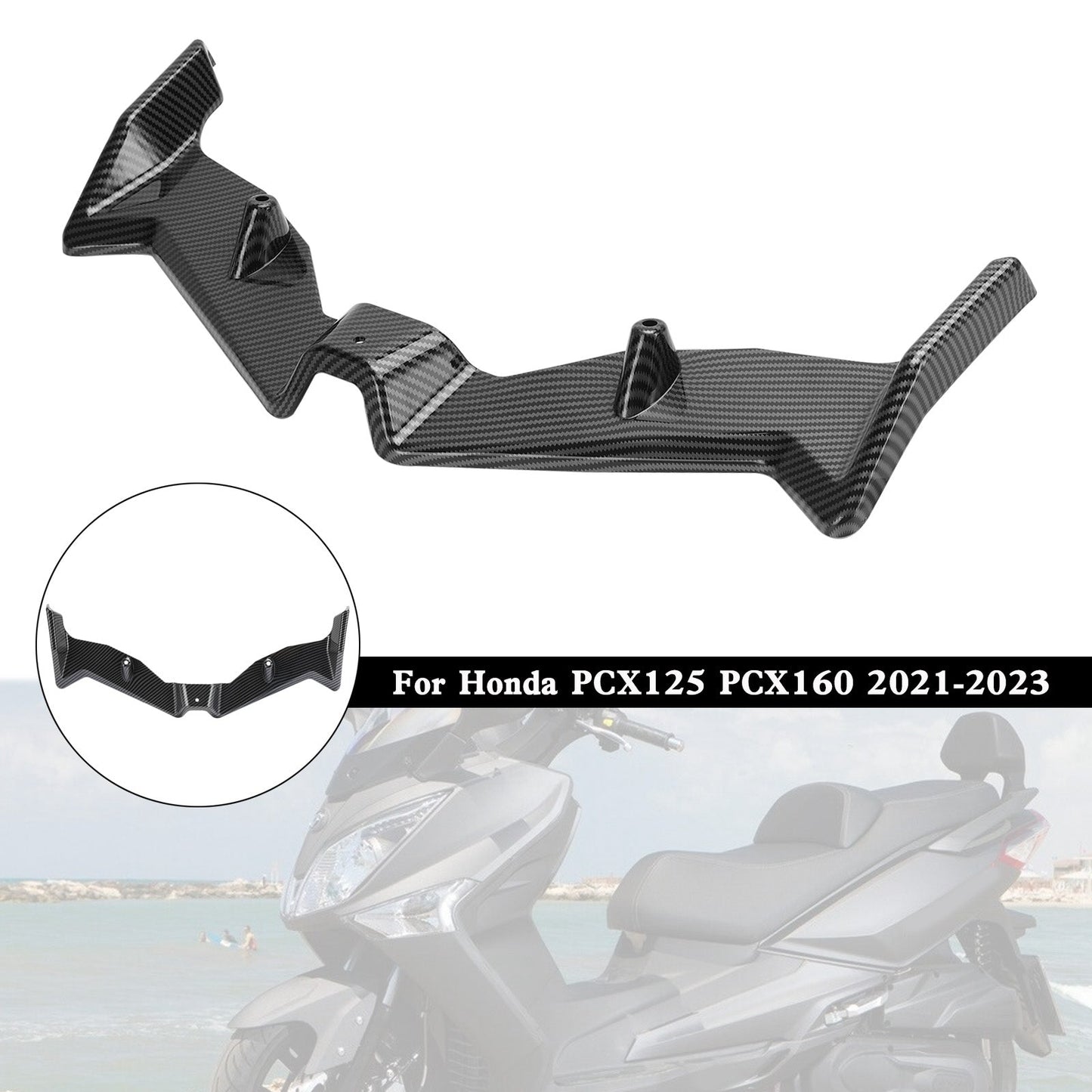 Honda Pcx125 Pcx160 2021–2023 Frontverkleidung, aerodynamische Winglet-Abdeckung, langlebig