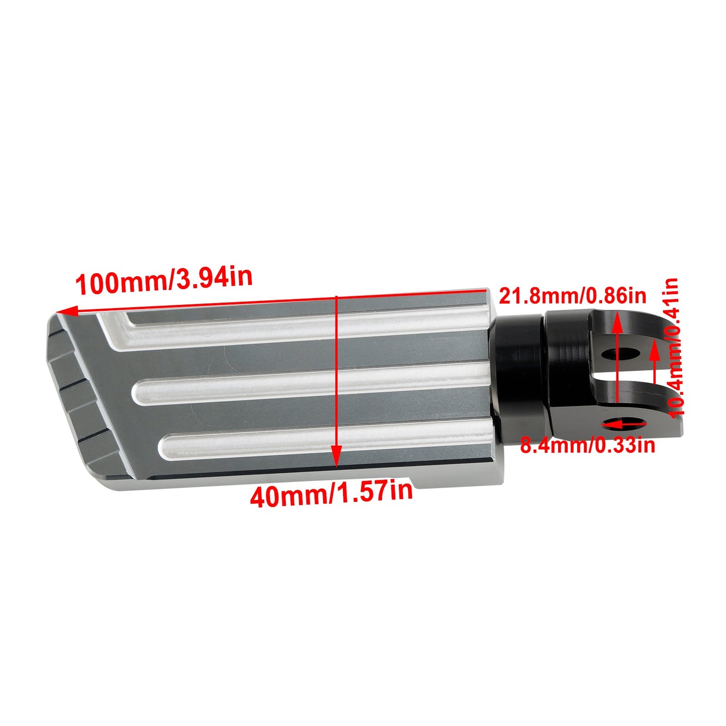 Vordere Fu?rasten-Fu?raste für Rebel 1100 CM1100 CMX 1100 DCT/MT 2021–2023