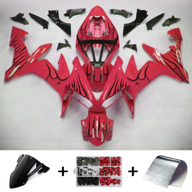 Amotopart Yamaha 2004-2006 YZF 1000 R1 Redverrückte Kit