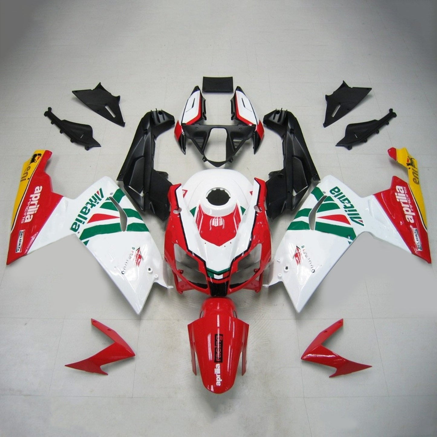 Amotopart Aprilia 2006-2011 RS125 Red White Abzugskit