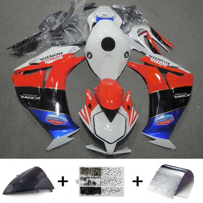 Amotopart Honda CBR1000RR 2012–2016 Verkleidungsset, Karosserie, Kunststoff, ABS