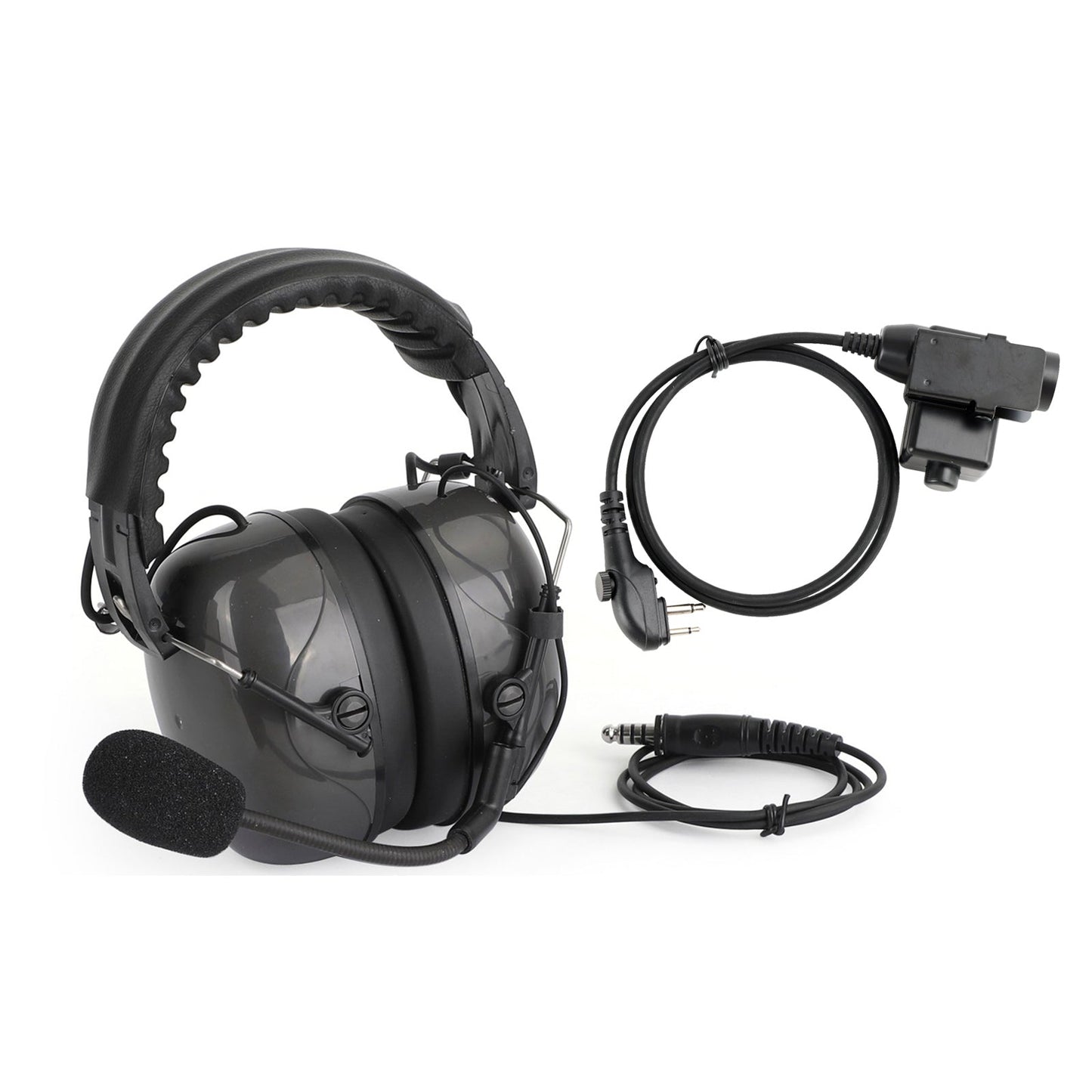 C5 Einstellbares Headset mit Ger?uschunterdrückung, 6-polig, U94 PTT für HYT TD500 TD510 TD520