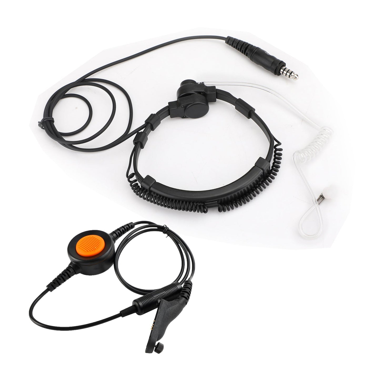 Für DP3400 DGP4150 APX4000 6-Pin U94 PTT 7,1mm Big Plug Tactical Throat Headset