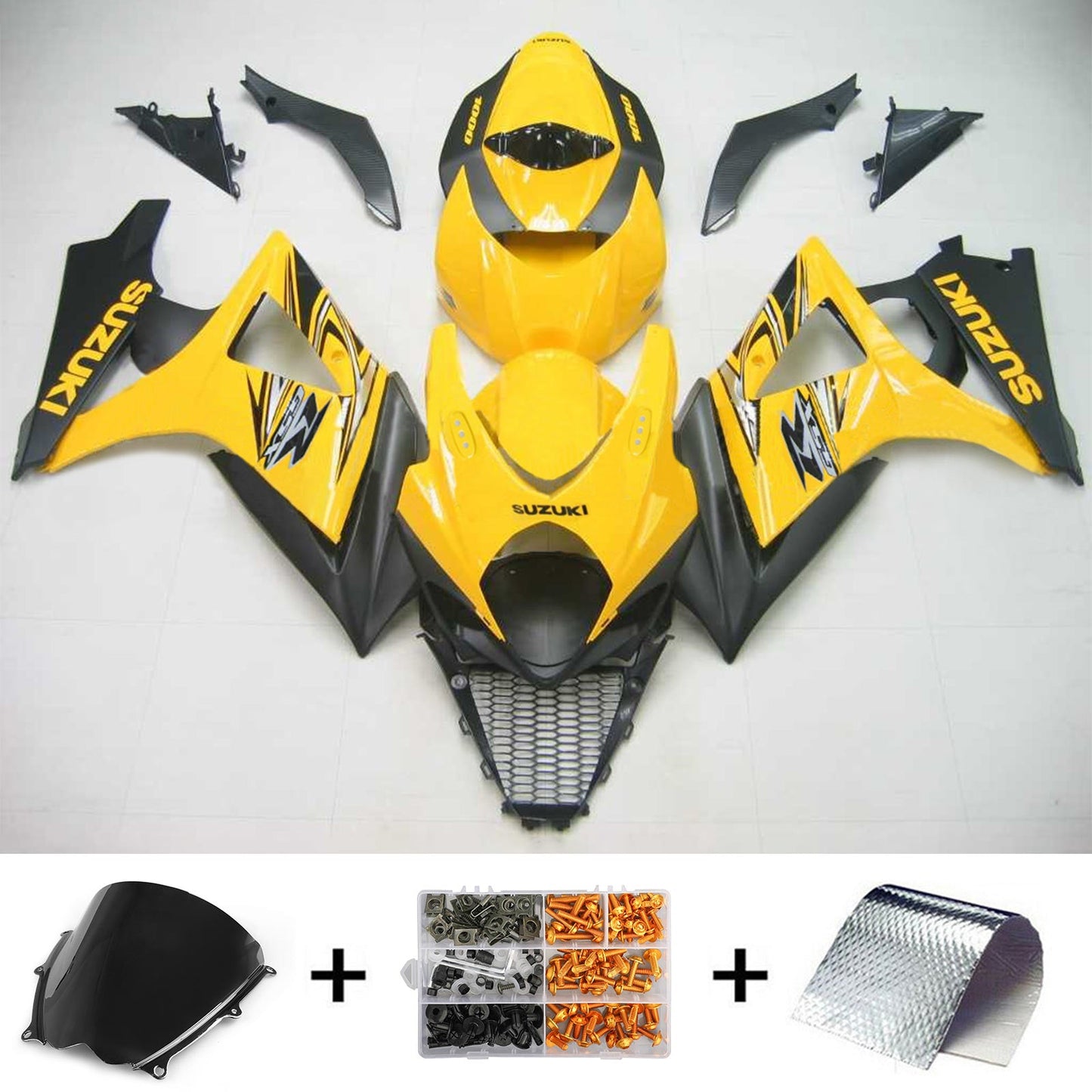 Amotopart Suzuki GSXR1000 2007-2008 Verkleidungskit