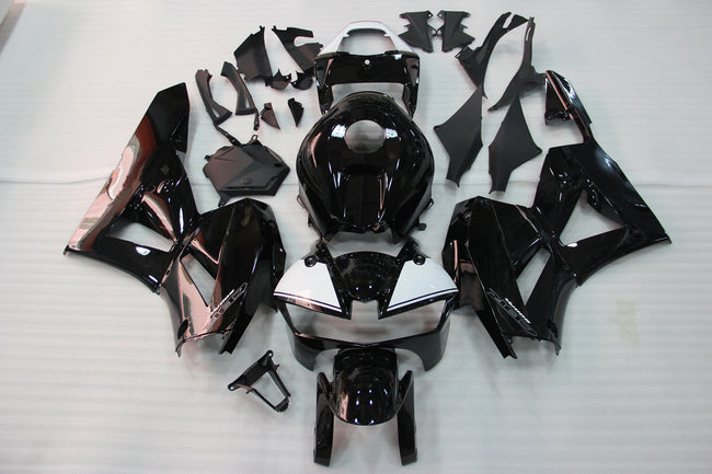 Amotopart 2013-2021 CBR600RR Honda Kit de carénage noir brillant