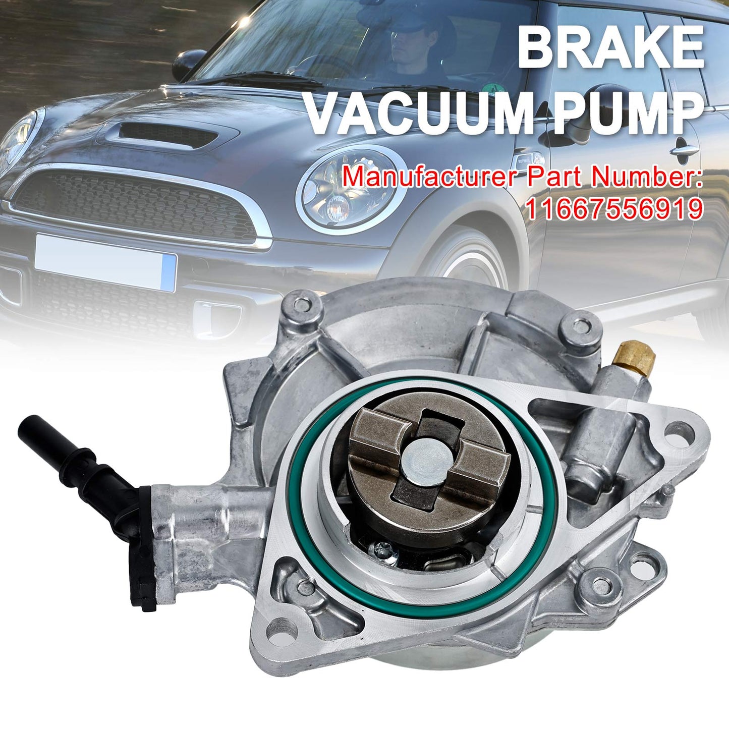 11667556919 Bremsvakuumpumpe für Mini R55 R56 R57 R58 R59 Cooper S &amp; JCW