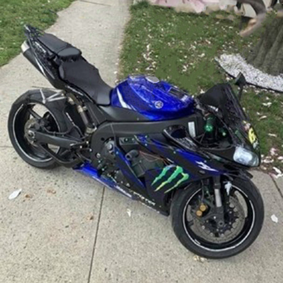 Amotopart Yamaha 2004-2006 YZF 1000 R1 Kit déclencheur noir bleu