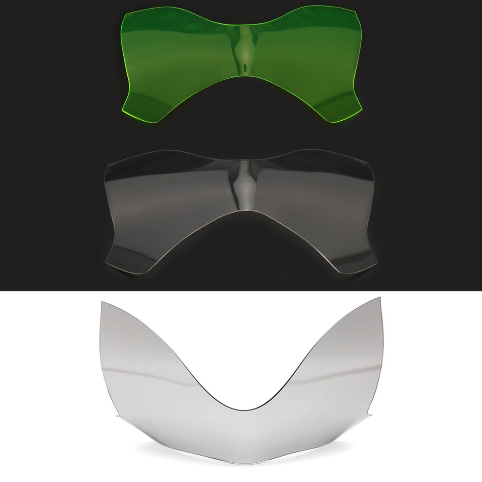 Frontscheinwerfer-Objektiv-Schmutz-Schmutz-Lampen-Objektiv Pasend für Kawasaki Z900 17-19 Rauch Generikum