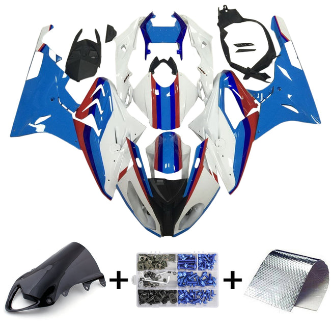 Amotopart BMW S1000RR 2009–2014 Verkleidungsset, Karosserie, Kunststoff, ABS