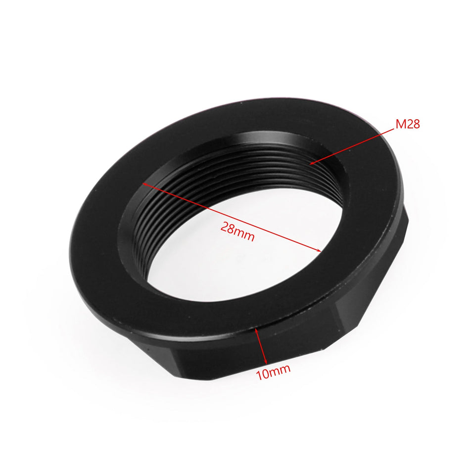 SUZUKI GSXR 600/750 YZF-R1 ZX6R S1000RR Billet Lenkschaftmutter